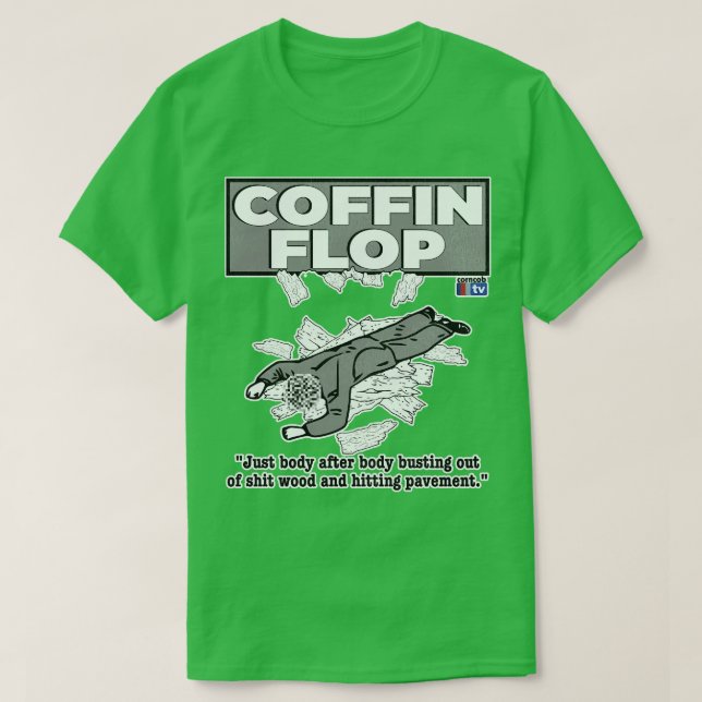 Camiseta Coffin Flop (Frente do Design)