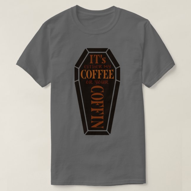 Camiseta Coffine (Frente do Design)