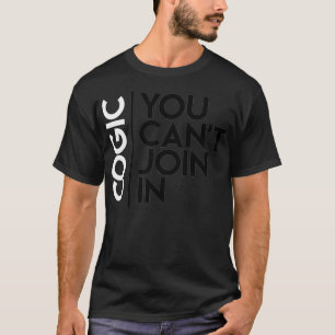 Camiseta CÓGICA é que não se pode juntar à Igreja Girls