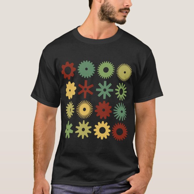 Camiseta Cogs - Cores 03 (Frente)