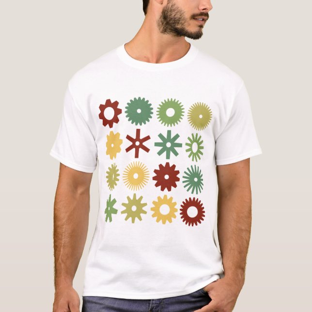 Camiseta Cogs - Cores 03 (Frente)