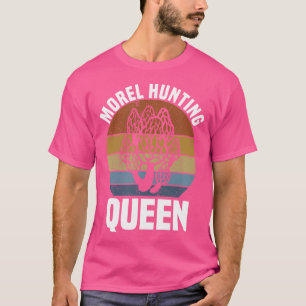 Camiseta Cogumelo caçando o alvoroço do Morel