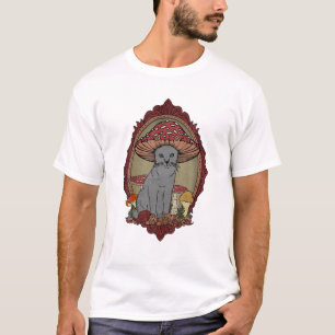 Camiseta Cogumelo Cottagecore Estético Agaric Mushroo
