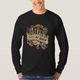 Camiseta Cogumelo feito de Cogumelo Mágico Botânico