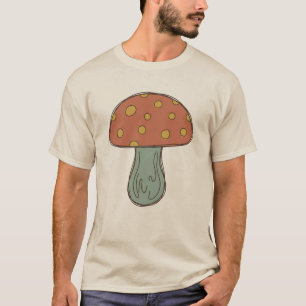 Camiseta Cogumelo Florestal Funky