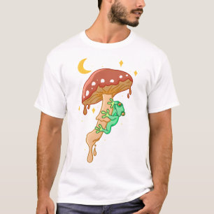 Camiseta Cogumelo Noturno