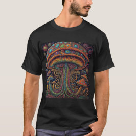Camiseta Cogumelo psicodélico