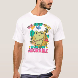 Camiseta Cogumelo Sapo Anime - Kawaii Cute - Adorando Uma L