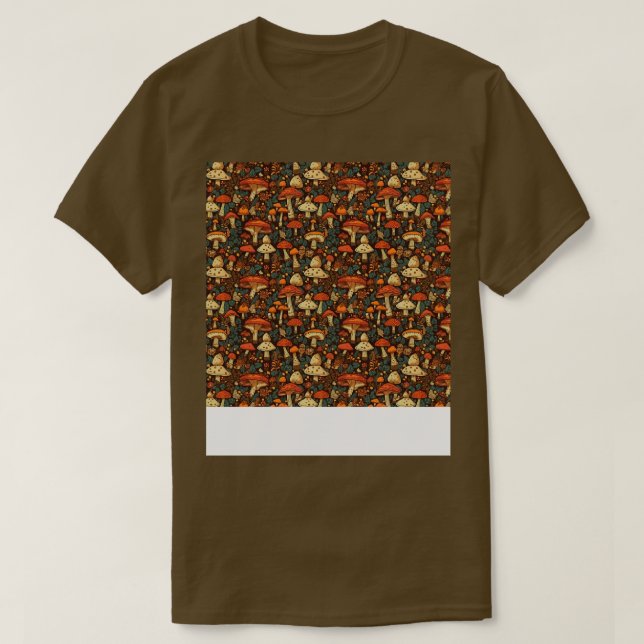 Camiseta Cogumelo Sem Olho Fungus Hippie Shroom Eno (Frente do Design)