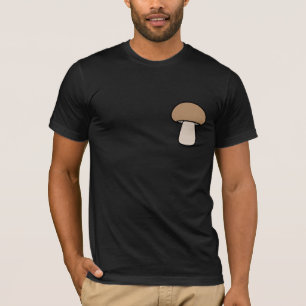 Camiseta Cogumelo Simples Belo Fungo de Tampa da Natureza A