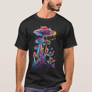 Camiseta Cogumelo Trippy Fungi Profundo Cogumelos Psicodéli