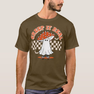 Camiseta Cogumelo Verificado Ghost Creep É Muito Engraçado