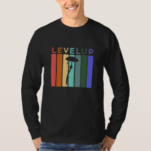 Camiseta Cogumelo Vintage Level Up