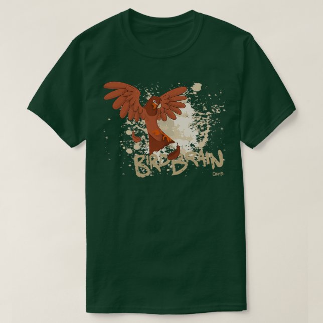 Camiseta Cogumelos Birdbrain Tfraco 1 (Frente do Design)