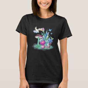 Camiseta Cogumelos de Micologia Colorida lagarta Colecionad