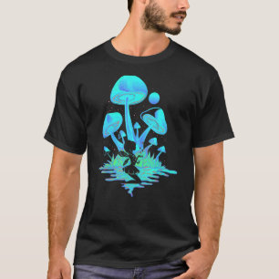 Camiseta Cogumelos de Poeira Látea Fairycore Goblincore Fa