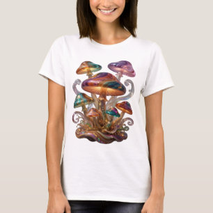 Camiseta Cogumelos de Prata Afiados da GALÁXIA