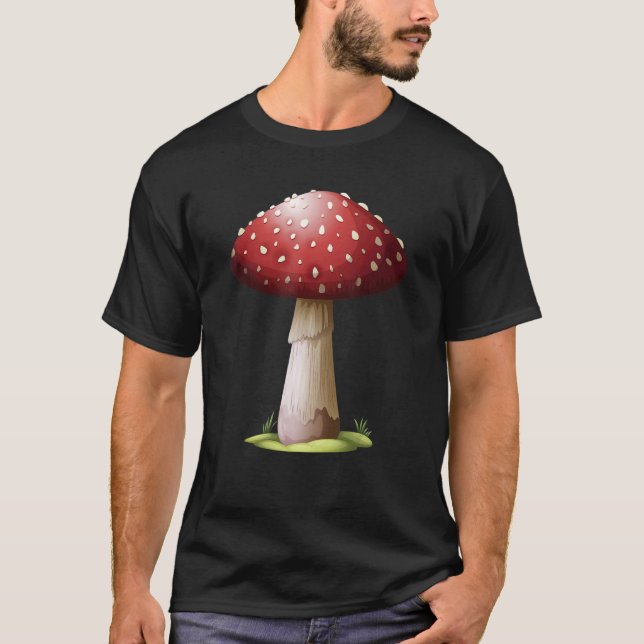 Camiseta Cogumelos Divertidos Forjando Mycologia Fungi Lega (Frente)