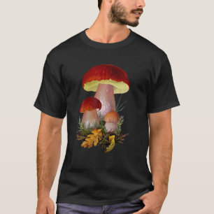 Camiseta Cogumelos Engraçados Caçando Cogumelo Caçando M