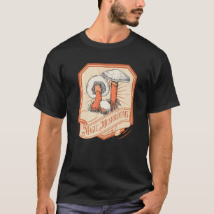 Camiseta Cogumelos Faz-Me Sentir Bem