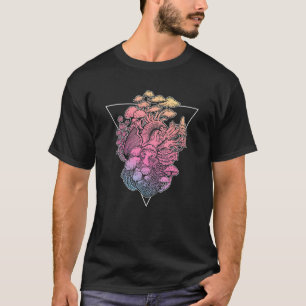 Camiseta Cogumelos Grunge Pastel 2