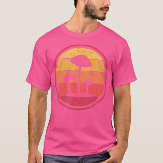 Camiseta Cogumelos Mágicos Psicodélicos Retro Vintage Psil