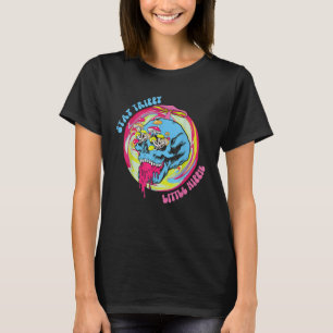 Camiseta Cogumelos Mágicos Psilocibina Tie Dye Fique Alucin
