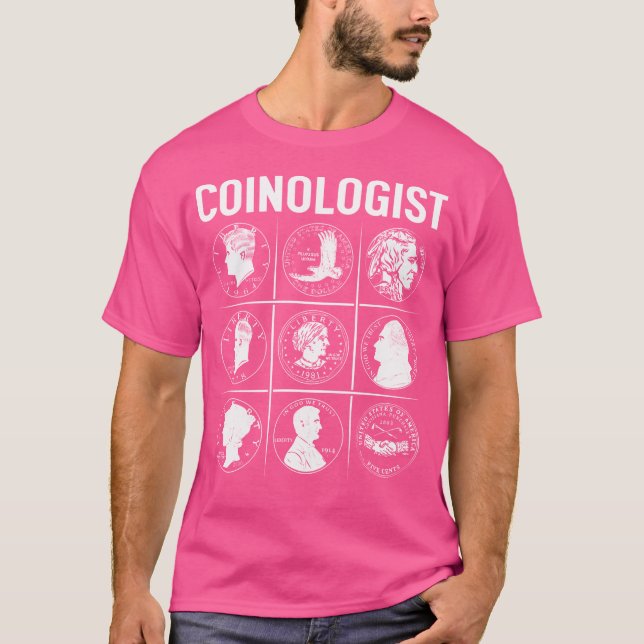 Camiseta Coinologista Coletor de Moedas Numismáticas Collec (Frente)