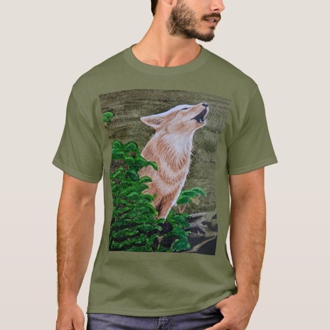 Camiseta Coio Uivando   (Frente)