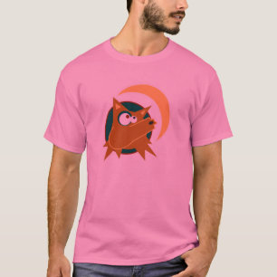 Camiseta coiote uivando engraçado