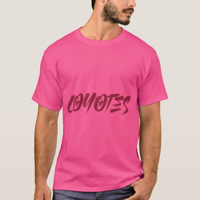 Camiseta coiotes az Oversized (Frente)