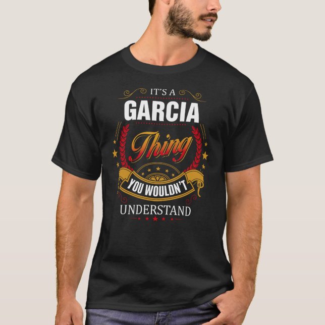 Camiseta Coisa da GARCIA que você não entenderia (Frente)