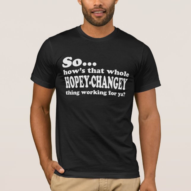 Camiseta Coisa de Hopey-Changey (Frente)