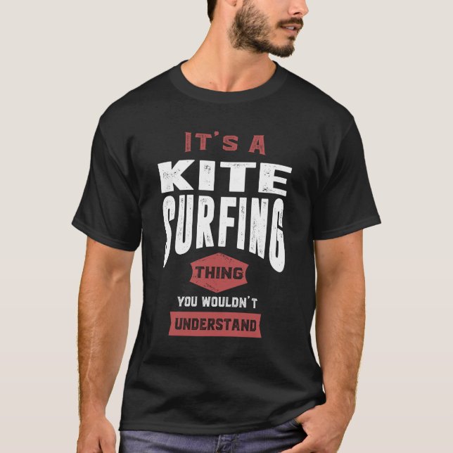 Camiseta Coisa de Kitesurfing (Frente)