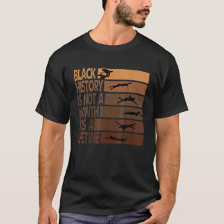 Camiseta Coisa De Nadação Engraçada, Legal História Negra M