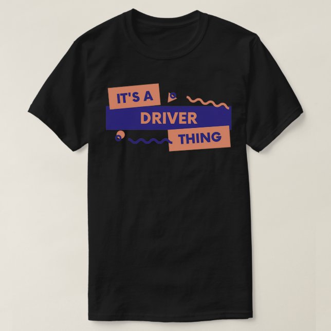 Camiseta Coisa do driver Itx27s (Frente do Design)