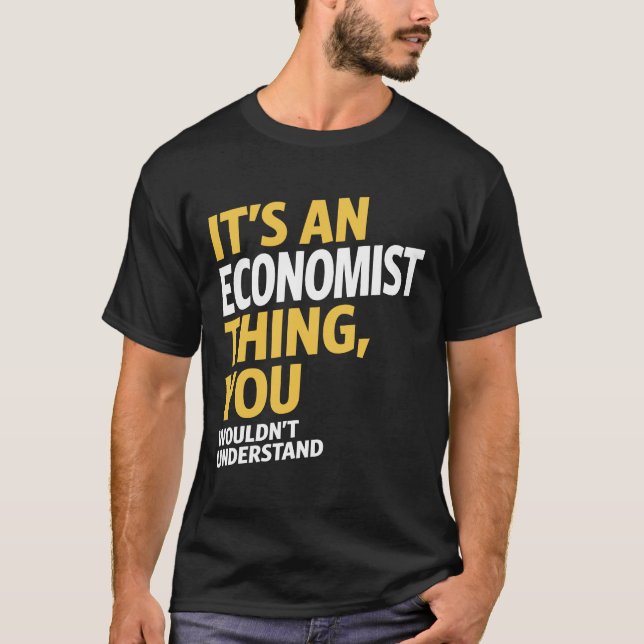 Camiseta Coisa do economista (Frente)
