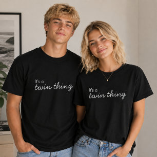 Camiseta Coisa Gêmea   Twintuição de Correspondência Mo