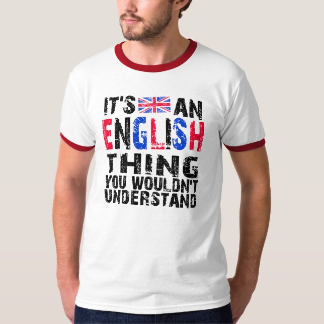 Camiseta Coisa inglesa (Frente)