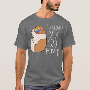 Camiseta Coisa LGBTQ Fat Guiné Orgulho gay Mês Seu Gui