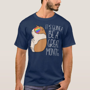 Camiseta Coisa LGBTQ Fat Guiné Orgulho gay Mês Seu Gui