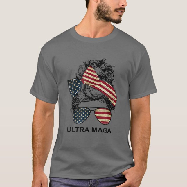 Camiseta Coisa Ultra Maga Mensageira Anti Joe Biden (Frente)