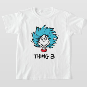 Camiseta Coisa Um Coisa Dois do Gato no Chapéu - Coisa Pers