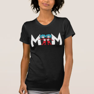 Camiseta Coisa Um Coisa Dois Mãe de Gêmeos