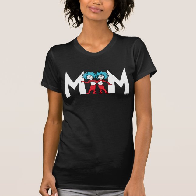 Camiseta Coisa Um Coisa Dois | Mãe de Gêmeos (Frente)
