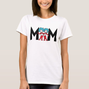Camiseta Coisa Um Coisa Dois Mãe de Gêmeos