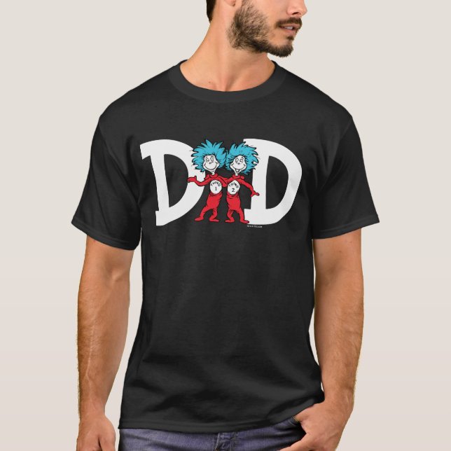 Camiseta Coisa Um Coisa Dois | Pai de Gêmeos (Frente)
