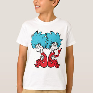 Camiseta Coisa Um e Coisa Dois do Gato no Chapéu