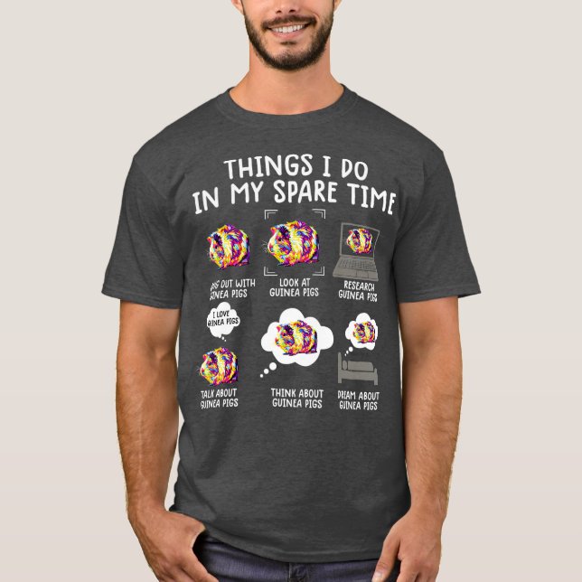 Camiseta Coisas da camisa-da-índia engraçada que faço na mi (Frente)