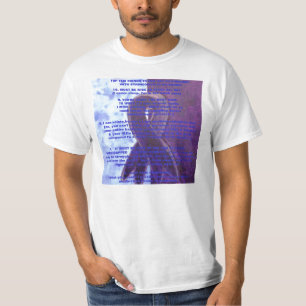 CAMISETA COISAS DA PARTE SUPERIOR DEZ A NÃO DIZER A ALGUÉ